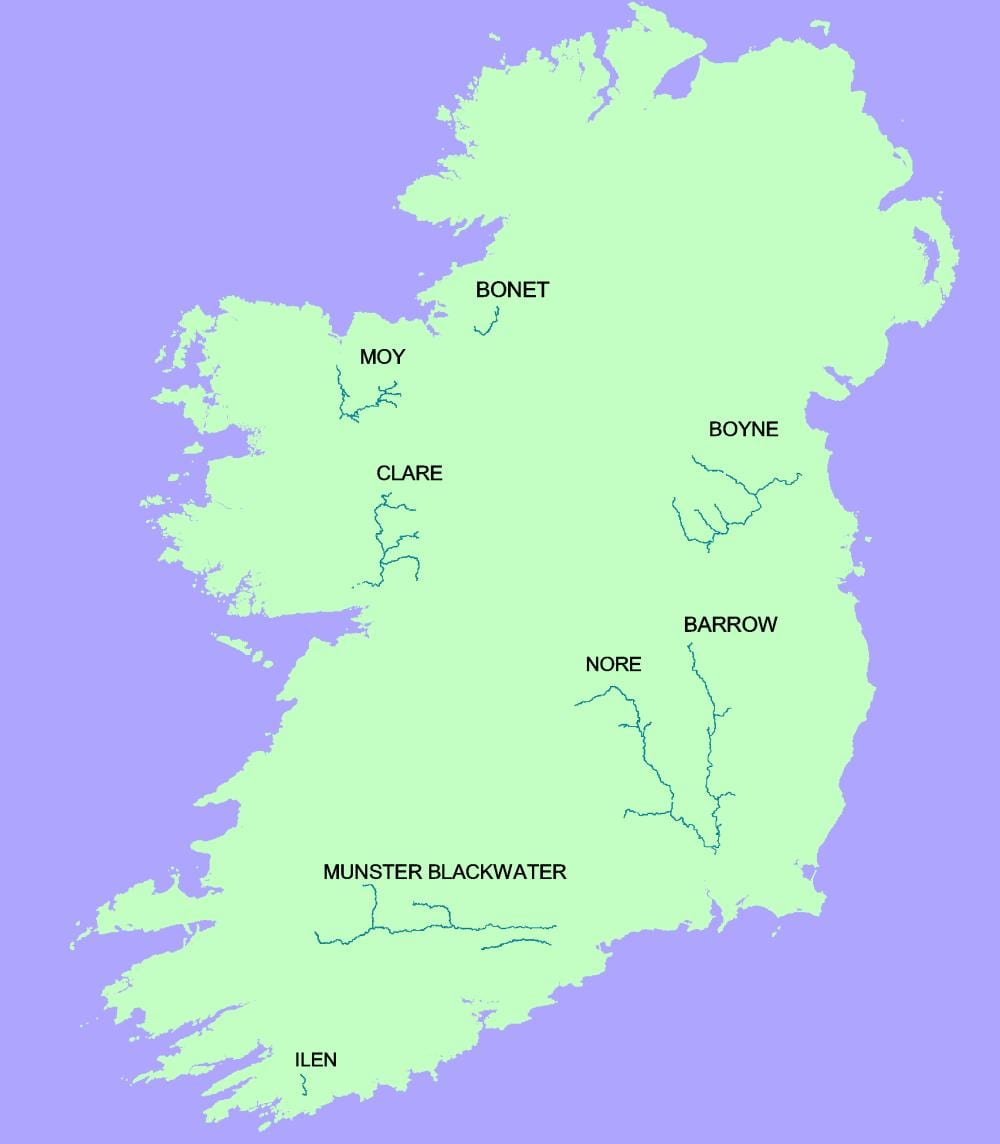 mapa blackwater rijeku irskoj