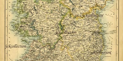 Antikviteta mapu irskoj
