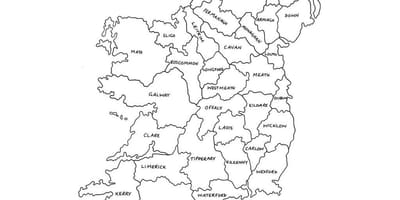 Mapa sredite mapu irskoj